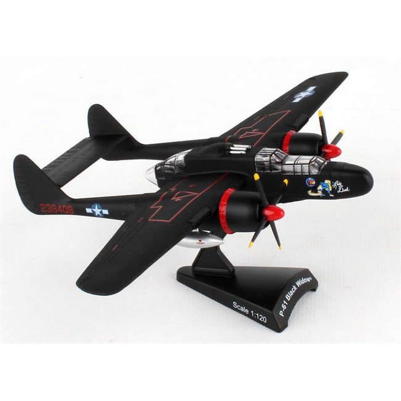 Postage Stamp Planes PS5334-2 P-61 Black Widow Lady in The Dark 1-120