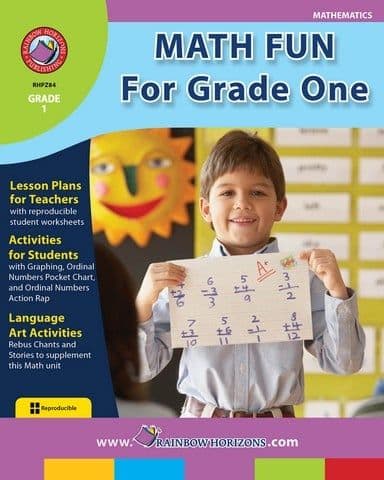 Rainbow Horizons Z84 Math Fun for - Grade One - Grade 1