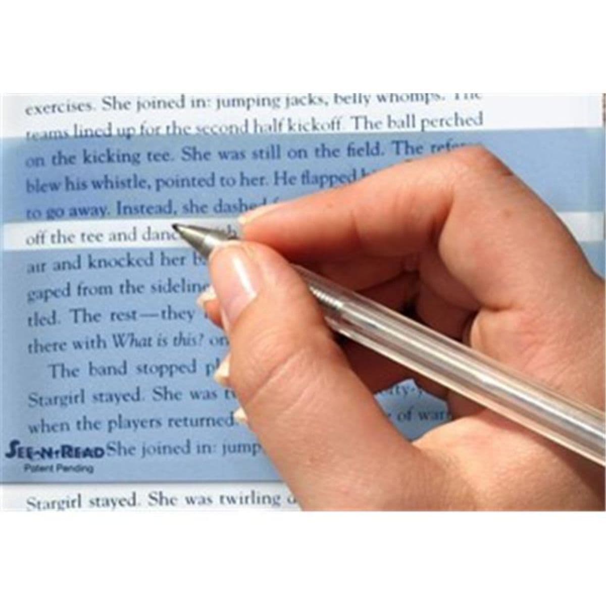 Cadena Smith Enterprises CE11051 See-N-Read Reading Tools-Book Size- Memory Mark Pack of 10