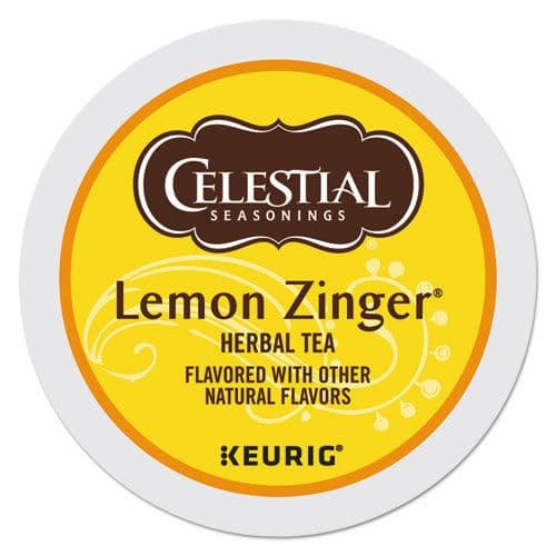 Lemon Zinger Herbal Tea K-Cups, 24/Box
