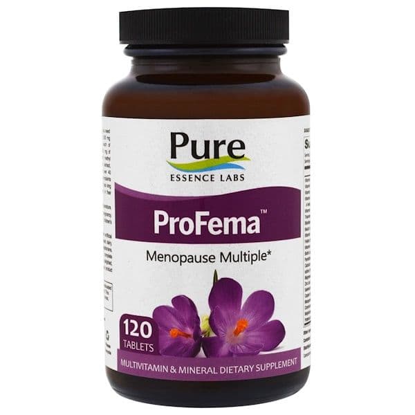 Pure Essence, ProFema, Menopause Multiple, 120 Tablets 120 Count