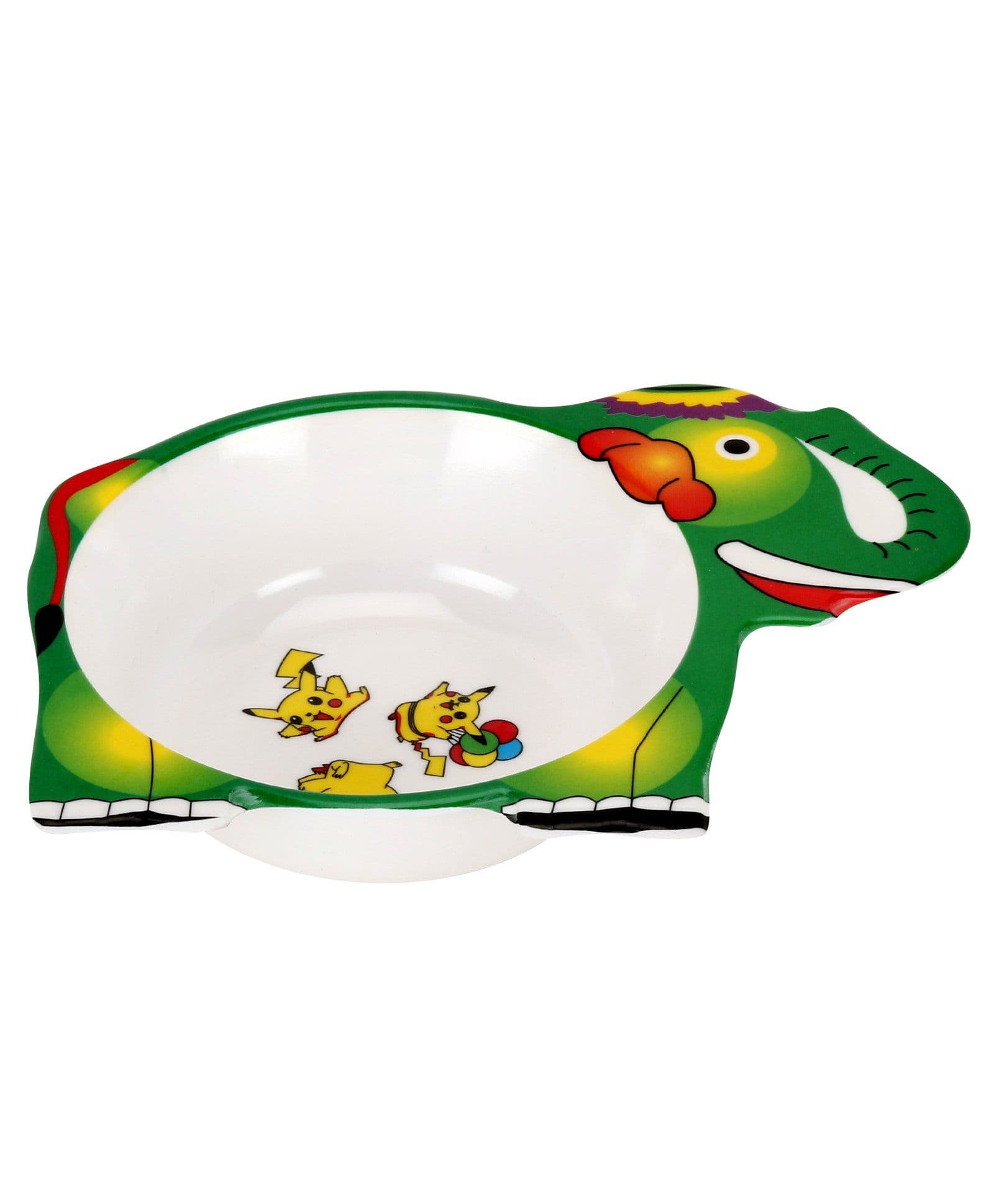 Passion Petals Elephant Shape Melamine Feeding Bowl