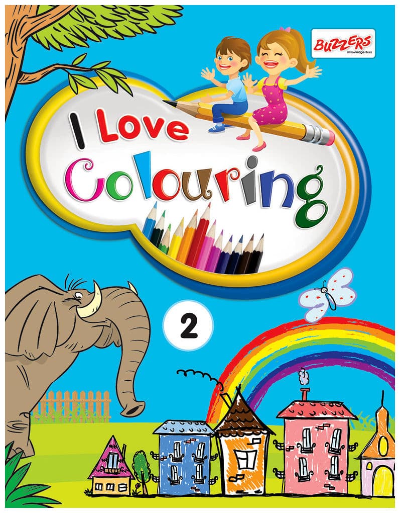I Love Colouring Volume 2 - English