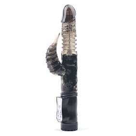 Black 10" Pearl Vibrating Love Wand