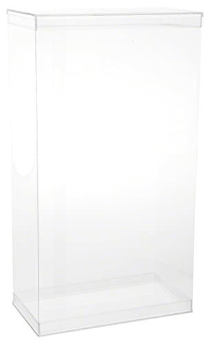 DollSafe Deluxe Folding Doll Display Case with Acrylic top and bottom 9.5 W x 5 D x 17 H