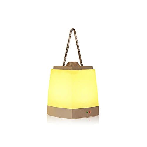 IMINOVO Table Lamp USB Chargeable Lantern Super Bright LED Night Light Dimmable Great for Hallway Kitchen Bedroom Bathroom