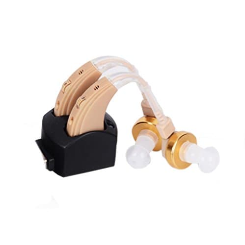 G&amp;M Hearing Aid Wireless Stealth Rechargeable Elderly Ear Deafness Earphone Sound Voice Amplifier , ZDB100C