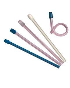 Crosstex Saliva Ejectors White 100/Bag - ** White with White Tip ** by Crosstex International
