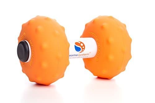 SOMA SYSTEM Portable Muscle Massage Roller. Excellent Tool for Self-Myofascial Release, Deep Tissue, Trigger Point, and Physical Therapy, Neck and Back Pain Relief, Pilates