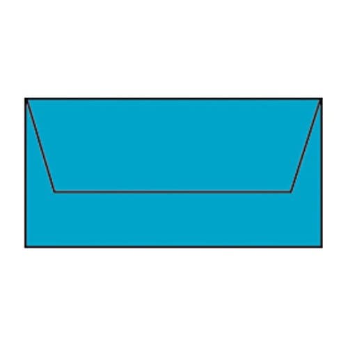 Paperado DL Lined Tissue Envelope - Pacific (Pack of 5)