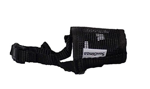 Muzzle Nylon for Dogs Black Size L (70 – 90 cm)