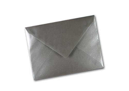 x25 C6/A6 Silver Metalic Pearl Quality Envelopes