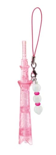 3D puzzle colorful Tokyo Sky Tree UV Checker Plus Clear Pink 44-712 (japan import)