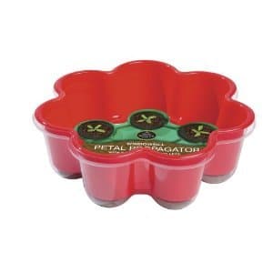 Windowsill Petal Propagator with 8 coir growing pellets