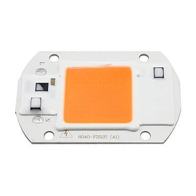 20W LED Grow Light Cob Chip Full Spectrum Input 110V or 220V AC for Indoor Plant Seedling Flower (1 Piece) ( Voltage : 110V )