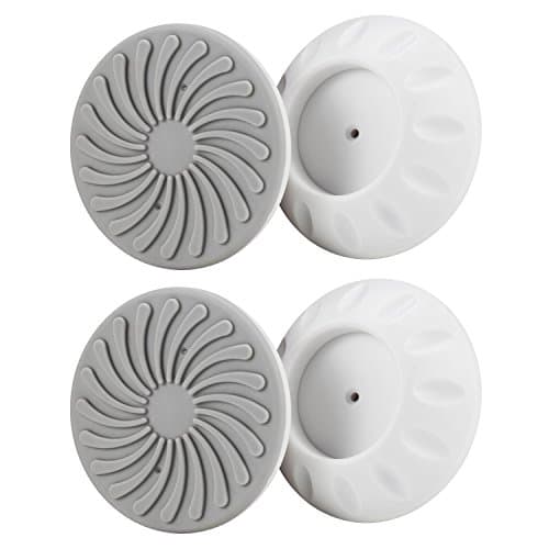 4Pack Wall Cups for Baby Gate, Wall Protection Guard Saver Protects Wall Surface, Door, Wooden Stairs