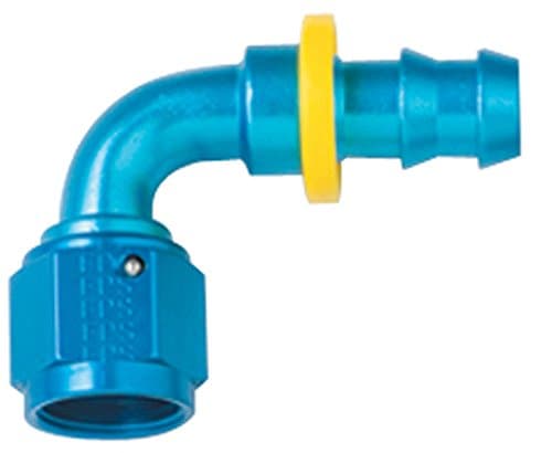 Fragola (209008) #8 90° Push Lock Hose Fitting