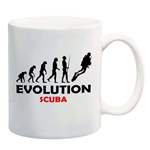 Evolution Scuba Mug Gift Present Diving