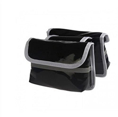 Bicycle double-Saddle bag , black