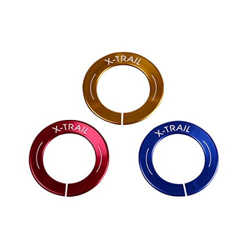 youruichuang Bling Car Decor Auto Start Engine Ignition Key &amp; Button Bling, Unique Luxury Gift For Car Decor Unique Gift