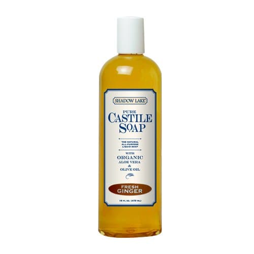 Shadow Lake Castile Liquid Soap - Ginger - 2 oz