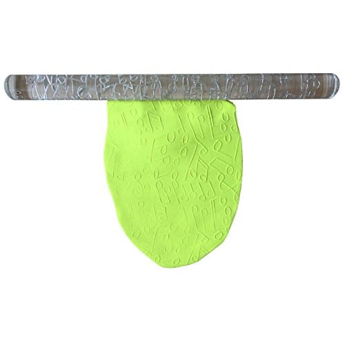 Karen Baking Musical Note Shape Embossing Rolling Pins Sugar Craft Tools Fondant Cake Decoration