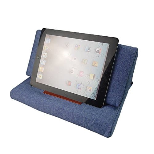 Tablet Pillow Holder - iPad Pillow Tablet Padded Stand Sofa Book Rest Support Reading Wedge Pillow for Bed/Book/iPad/Nexus/Galaxy