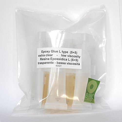 TRANSPARENT GLUE L-type single-dose tubes 5+5 glue low viscosity great for natural stones