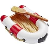 HobbyfunDinghy Red/White Approximately 7 x 5 cm