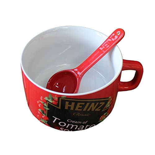 HEINZ SOUP GIANT MUG AND SPOON
