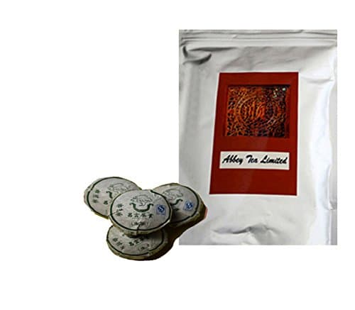 50g Pu erh Tea (raw) - Mini Tuocha - Compressed Green Tea - SSN 050.020 - Abbey Tea Ltd