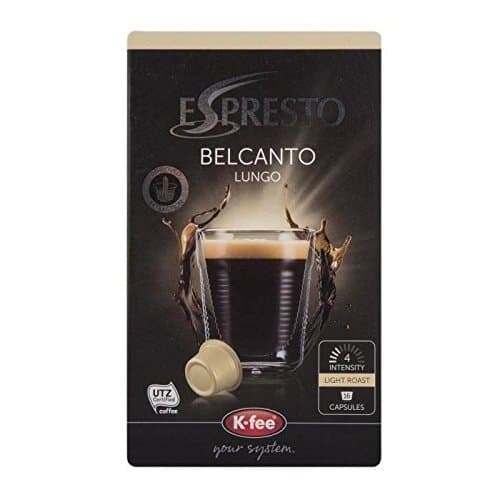 K-Fee Espresto Belcanto Lungo, coffee, Intensity 4,set of 3, 3 x 16 Capsules