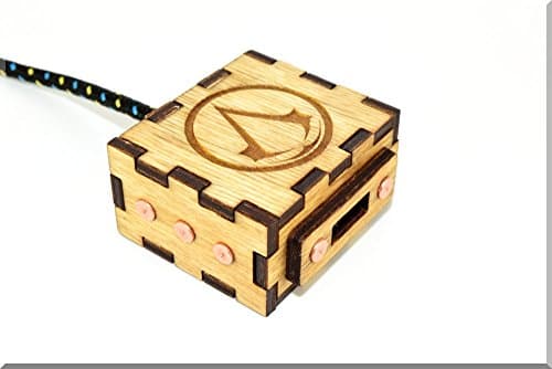 Handmade Assasin's Creed USB Cable Extention with durable knit nylon cable. Game Gadget ####### (Tags: Wood Handwork Handcraft Unique Best Cool Great USB HUB Device)