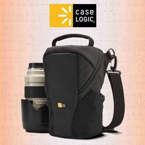 Case Logic Luminosity DSLR Lens Exchange Soft Padded Protective Waterproof Carry Bag/Pouch - Fits Lens Up To 23cm Long