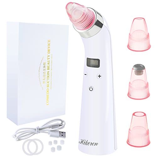 Hikeren Blackhead Extractor Machine, Microcrystalline Electronic Suction Beauty Device for Eliminating Blackheads, Cleaning Pores, Beauty Product