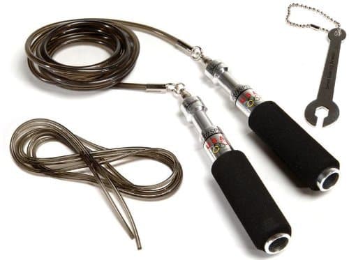 Buddy Lee Aero Speed Hyperformance Training Jump Rope w/Extra Replacement Cord