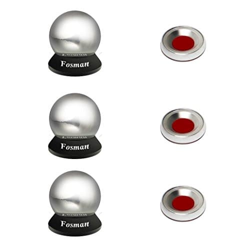 3magnts+3balls Per Set | Universal Magnetic Mount Cell Phone Dashboard Car Mount Holder for iPhone 6 / 6s 5s 5c 4 Samsung Galaxy S7 Edge S6 S5 Note 5 4 , Sat Nav Mini Tablet