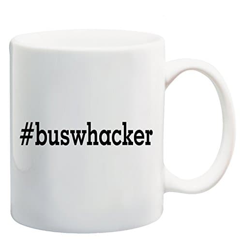"BUnited Stateswhacker Colored in Black" White Tea Coffee Mug Ceramic Coffee Tea Mug Perfect for Valentines/ Easter/Summer/Christmas/Birthday/Anniversary Gift