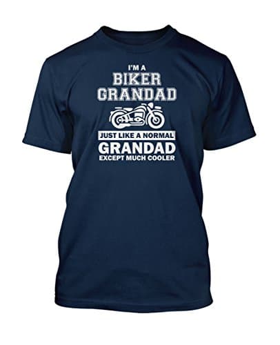 Glare UK Biker Grandad Ex - Tee Navy - X-Large