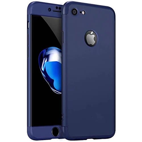 iPhone 7 Case,iPhone 7 cover TXLING 360 Degree Protection 3 in 1 Slim Cover Shockproof Shell Full Body Coverage Protection Case For iPhone 7 4.7 - blue