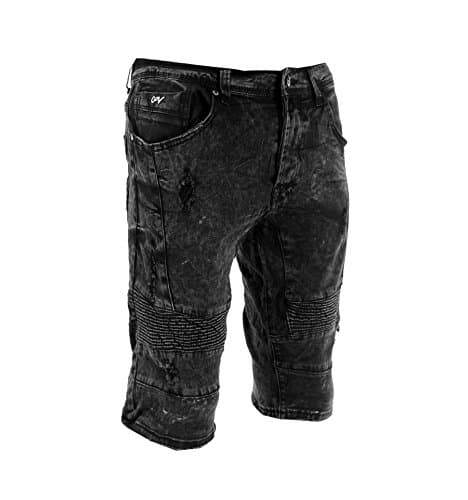 Gov Denim Men's Shorts -  Black - S