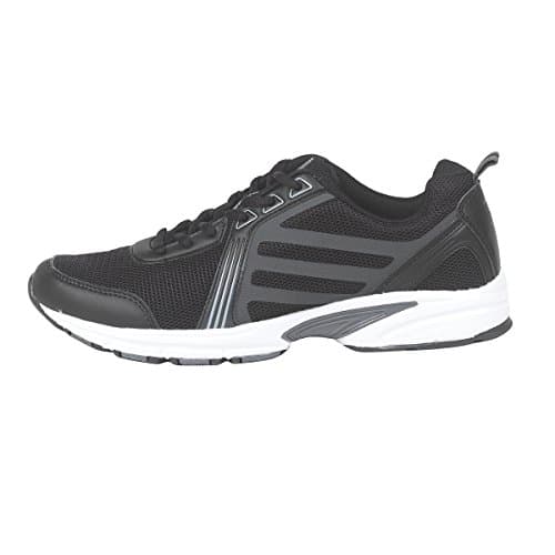 Tecsmo Men’s Running Shoes - Black - Size 7
