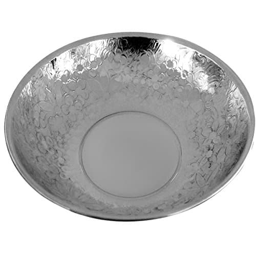 Bowl in Flower Shape Diameter 7 cm 925 Sterling Silver for Chocolates, Cookie or Sweets