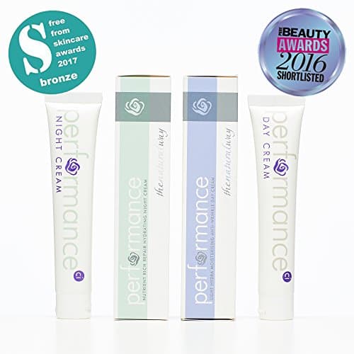 SPECIAL OFFER GIFT SET!!PERFORMANCE DAY AND NIGHT CREAM GIFT SET. SPECIAL OFFER Nutrient Rich &amp; Repair Hydrating Night Cream By Performance- All Natural Night Cream- Anti-Ageing &amp; Anti-Inflammatory Properties- Rejuvenates Skin- Paraben &amp; Cruelty Free- For All Skin Types Natural Facial Skin Care Active Moisturiser With Anti-wrinkle, Anti-Aging, Firming AbilityBEST BRITISH BRAND 2016 PURE BEAUTY AWARDS SHORTLISTED.NATURAL INGREDIENTS BRONZE WINNER AT FREE FROM SKIN CARE AWARDS 2017 SHORTLISTED.