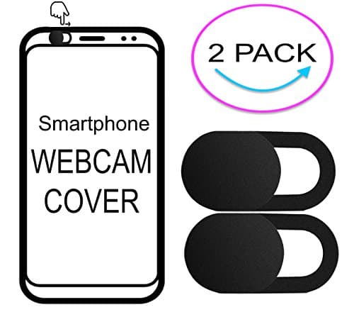 2 x Ultra Thin Privcay Webcam Camera Cover For SMARTISAN U3 PRO Nut Pro 2 - Black