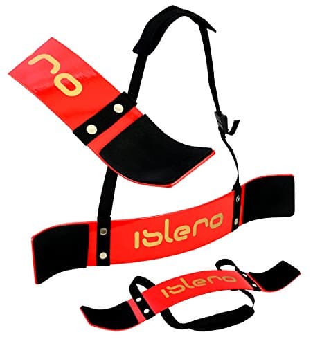 Islero Weightlifting Arm Blaster Biceps Isolator Gym Support Strap Pro Bodybuilding Wraps