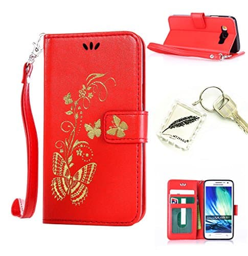 Slim Bumper Case PU Case for Samsung Galaxy A3 A300 (2015) 4.5 Inches Soft Protective Flexible Soft Lightweight Shock Resistant. Slim Silicone Cover Case Cover Cap – Photo Frame Keychain # AR 4