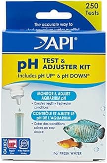 API Aquarium Freshwater pH Test and Adjuster Kit, Pack of 250