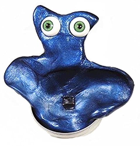 Creative Therapy Putty, INWISH Magnetic Occupational Slime for Hand Exercise and Stress Relief with Free Magnet & Eyes (Blue)