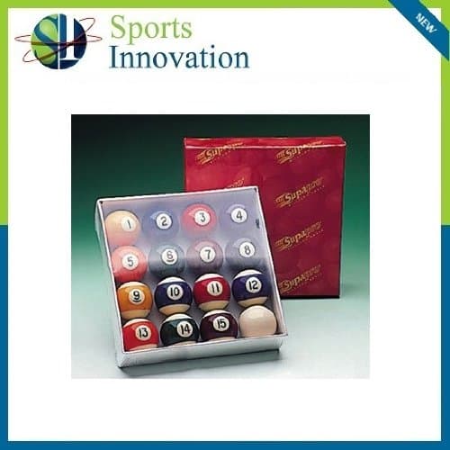 Spots and Stripes Pool Ball Set - 16 Balls - Size Options Available (1.5/8")